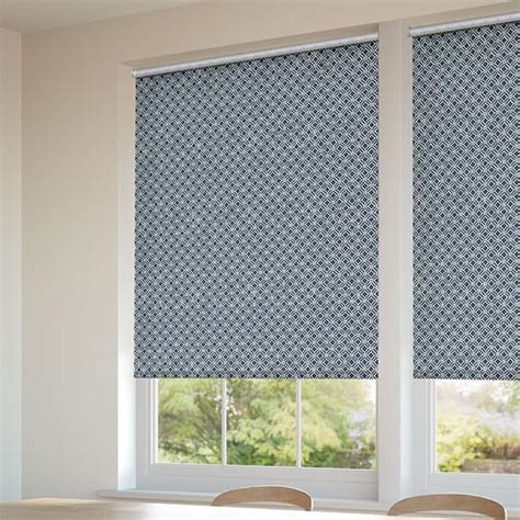 Fretwork Indigo Roller Blind Blinds Online™