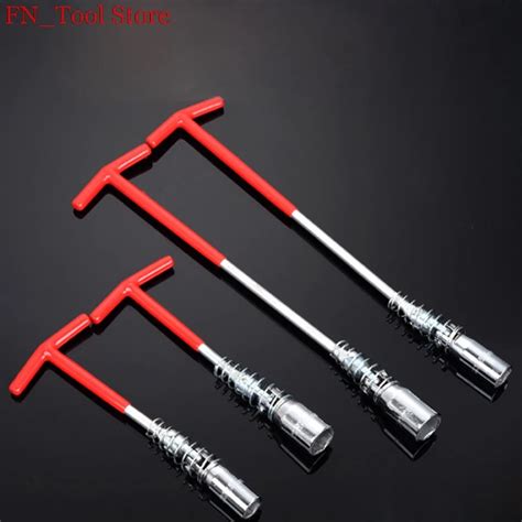 16mm21mm T Type Spark Plug Wrench Socket Wrench 360 Degree Rotate Auto Repair Tool Hand Tools