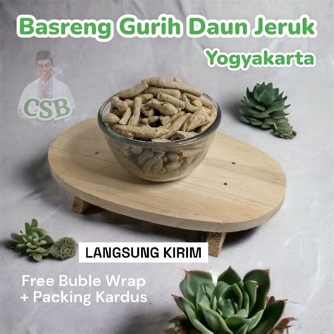 Jual Basreng Kriuk Gurih Original Tabur Daun Jeruk Shopee Indonesia