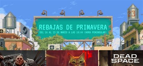 Steam inicia sus rebajas de primavera durarán hasta el 23 de marzo