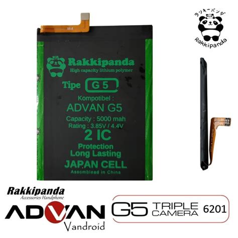 Jual BATERAI ADVAN G5 G5 PRO TRIPLE CAMERA 6201 DOUBLE IC PROTECTION