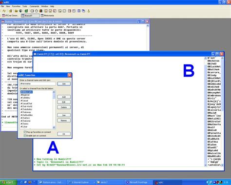 Guida A Mirc Per Connessione Alla Chat Mirc Mania