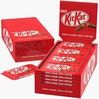 Chocolate Kit Kat ao leite 41 5g Nestlé 24 Unidades Shopee Brasil