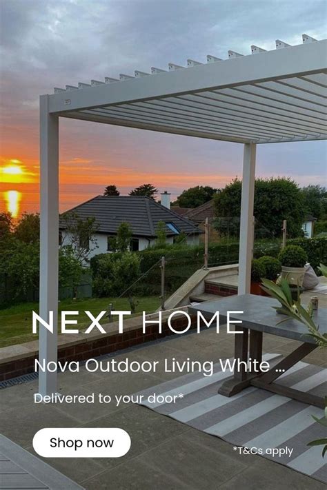 Buy Nova Outdoor Living White Titan M X M Rectangular Aluminium