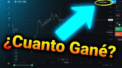 Esto Gan Invirtiendo D Lares En Trading De Segundos Youtube