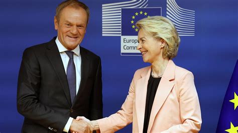 W Pi Tek Przewodnicz Ca Komisji Europejskiej Ursula Von Der Leyen