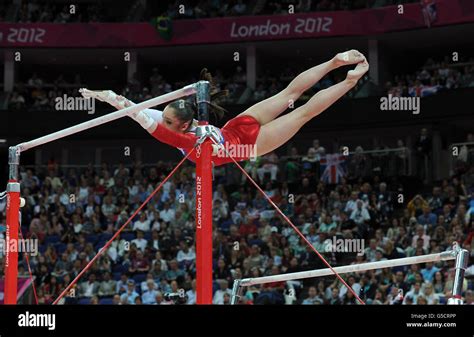 Russia S Aliya Mustafina Competes During The Artistic Gymnastics Women