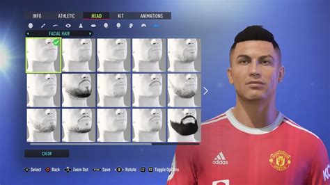 CRISTIANO RONALDO FIFA 22 PRO CLUBS LOOKALIKE YouTube