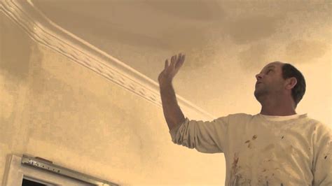 How To Paint A Water Damaged Or Smoke Stained Ceiling The Best Way To