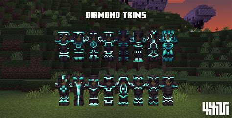 XXVI's Shiny Armor Trims Screenshots - Resource Packs - Minecraft