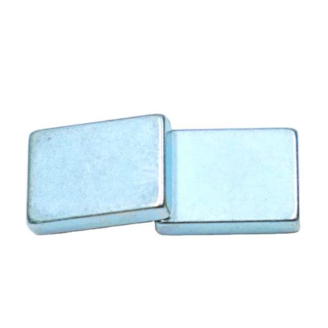 Zn Coating N52 Block Ndfeb Permanent Magnet Neodymium Magnet Buy Zn