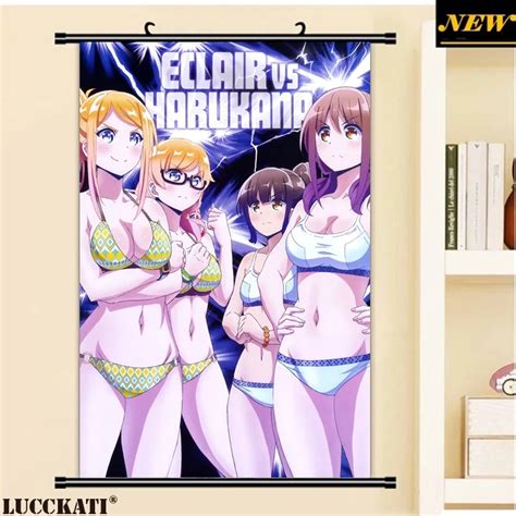 40X60CM Harukana Erhalten Bikini Badeanz Ge Ass Sexy Loli Cameltoe