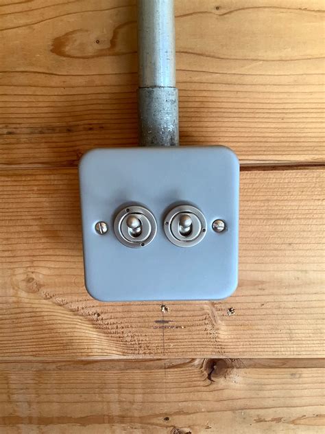 Industrial Style 2 Gang Surface Mount Metal Clad Toggle Switch Etsy