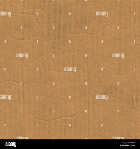 Grungy Dirty Cardboard Surface Seamlessly Tiling Texture Stock Photo