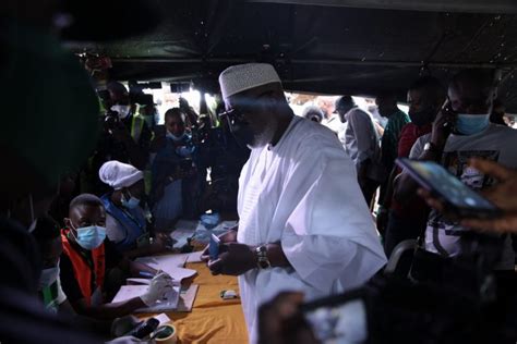 Akeredolu Votes Says He Will Win Governorship Poll Photos Pm News