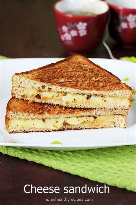 Cheese sandwich recipe | How to make grilled cheese sandwich