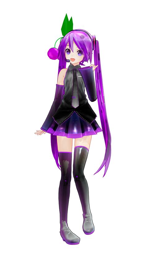 Mmd Model Dl Appearance Grapes Miku By Paprika1423 On Deviantart