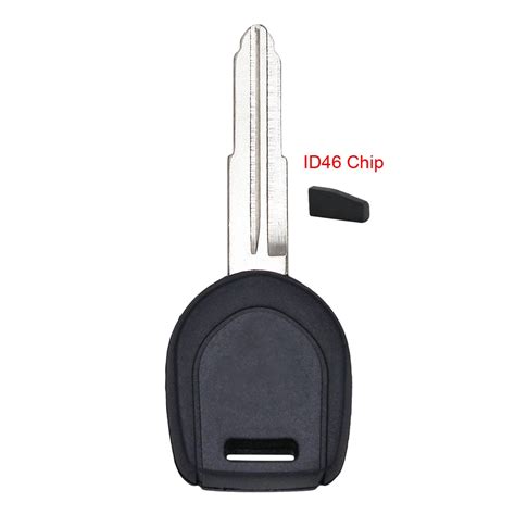 MIT11R With Chip Transponder Car Key Shell Case For Mitsubishi Lancer