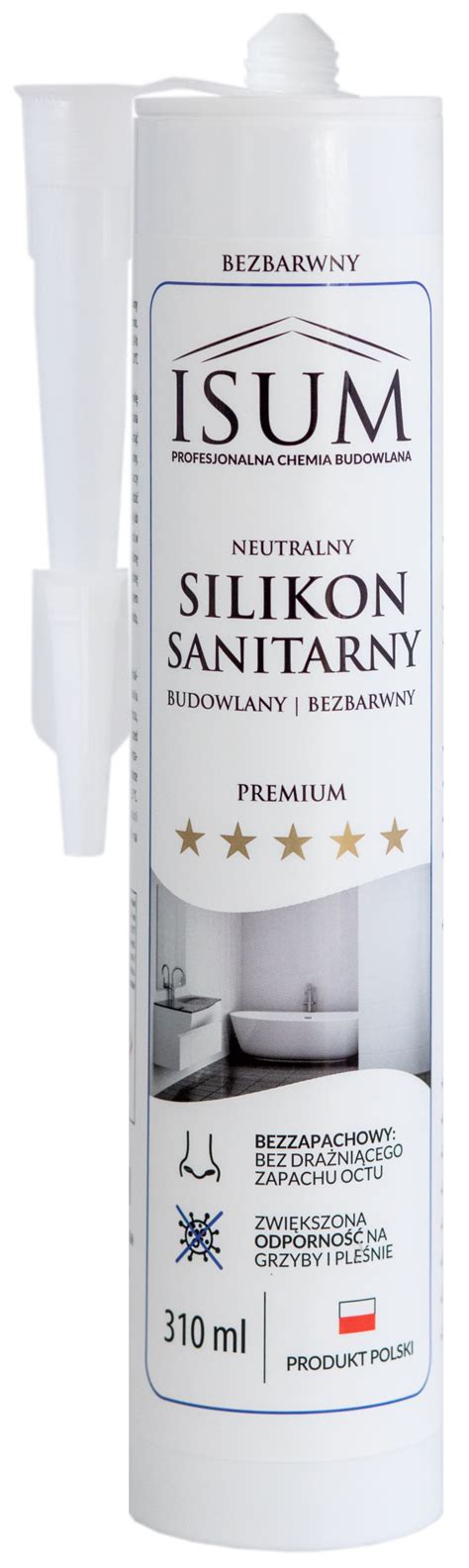 ISUM SILIKON NEUTRALNY SANITARNY BUDOWLANY BEZBARWNY