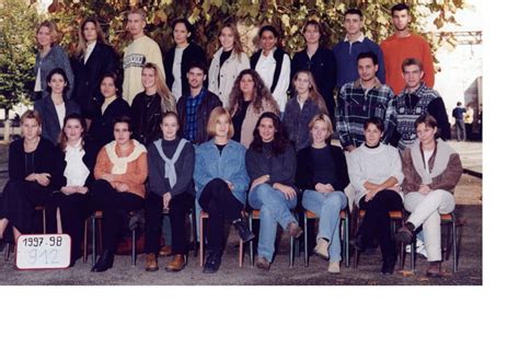 Photo de classe BTS Action Commerciale 97 98 912 de 1998 Lycée Jean