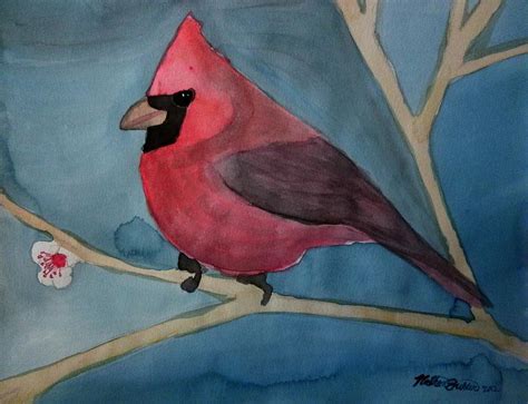 Cardinal Painting By Nathan Buhler Fine Art America