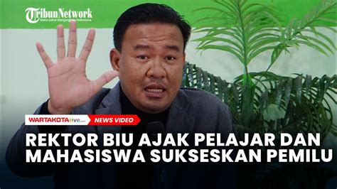 Rektor Universitas Bina Insani Ajak Mahasiswa Dan Pelajar Untuk