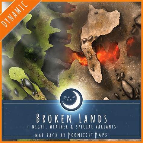 Dynamic Broken Lands Roll20 Marketplace Digital Goods For Online