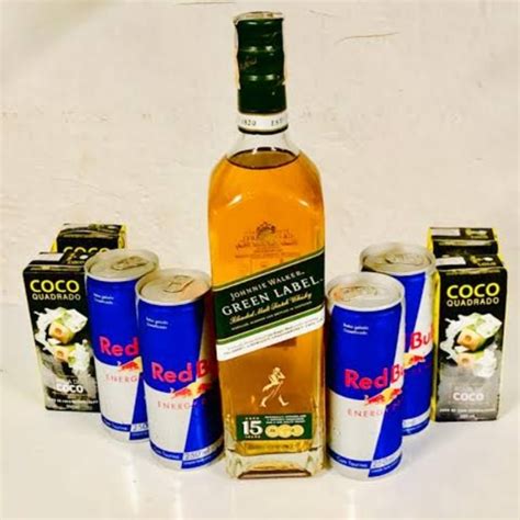 Combo Black Label E Red Bull Adega Terra O