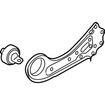 55270 N9000 Genuine Hyundai Arm Assembly RR Trailing Arm LH