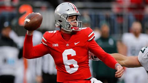 Ohio State S Kyle McCord Is Starting Quarterback