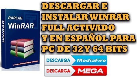 Descargar Y Instalar Winrar En Su Ultima Version De 32 Y