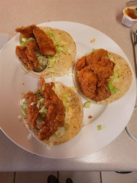 Byob Popeyes Spicychicken Homemade Tortillas Spicy Chicken