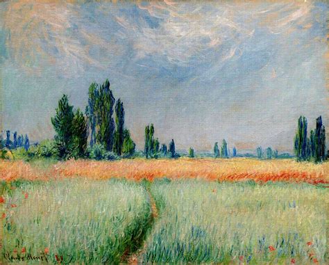 The Wheat Field - Claude Monet - WikiArt.org - encyclopedia of visual arts