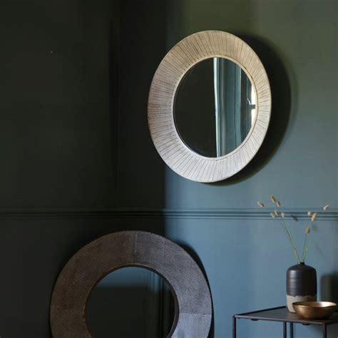 Windsor Thick Edge Round Wall Mirror Dunelm