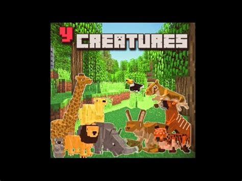 Y Creatures Savanna Addon Sharks Pirahnas Elephants Whales Bears