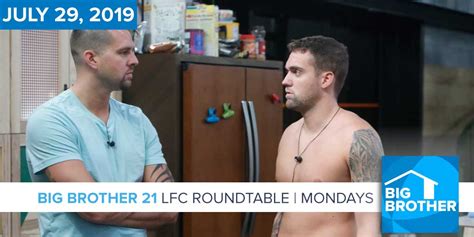 Big Brother 21 July 29 Lfc Roundtable Podcast By Big Brother Recaps And Live Feed Updates From