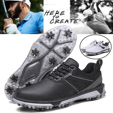 Brand Men Golf Shoes White Non Slip Waterproof Golf Sneakers Professional Golf Training Shoes