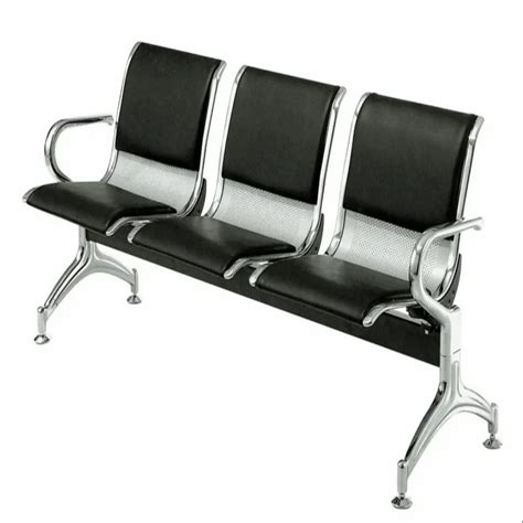 Stainless Steel Three Seater Waiting Chair For Hospital At Rs In