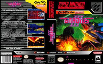 Gradius Iii Snes The Cover Project