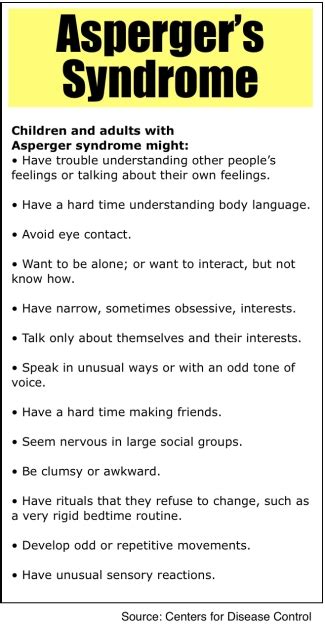 Asperger Syndrome: Symptoms, Detection, Possible Causes and Therapies