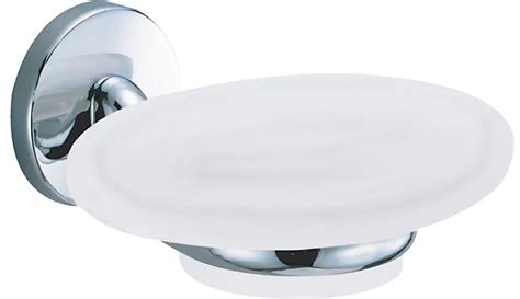 Bandq Curve White Chrome Effect Wall Mounted Soap Dish Diy At Bandq