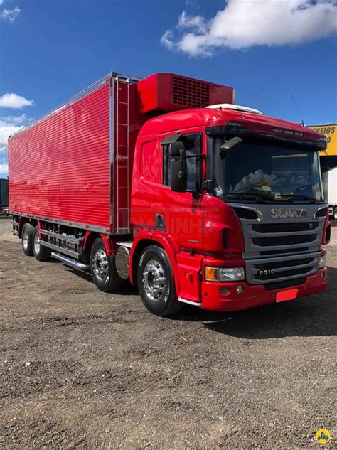 Caminhao Scania Baú Frigorífico Bitruck 8x2 Usado à Venda