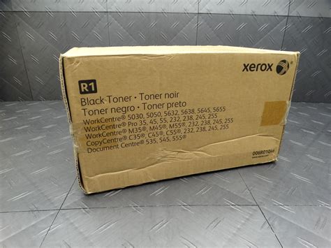 Xerox 006R01046 Black Toner 2 Cartridge + Waste Container Authentic New ...