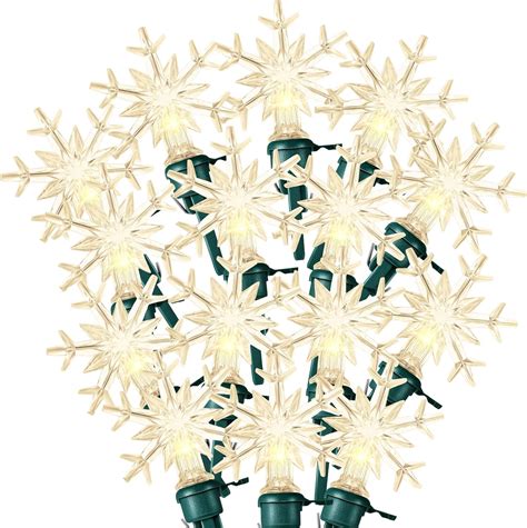 Honoson 60 Pcs Christmas Led Replacement Bulb Xmas