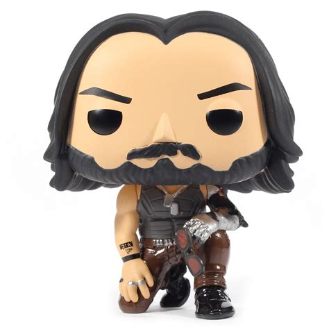 Фигурка Funko POP Games Cyberpunk 2077 Johnny Silverhand crouch