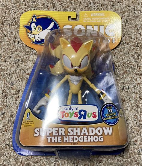 Mavin Jazwares Sonic The Hedgehog Super Shadow The Hedgehog Super Poser