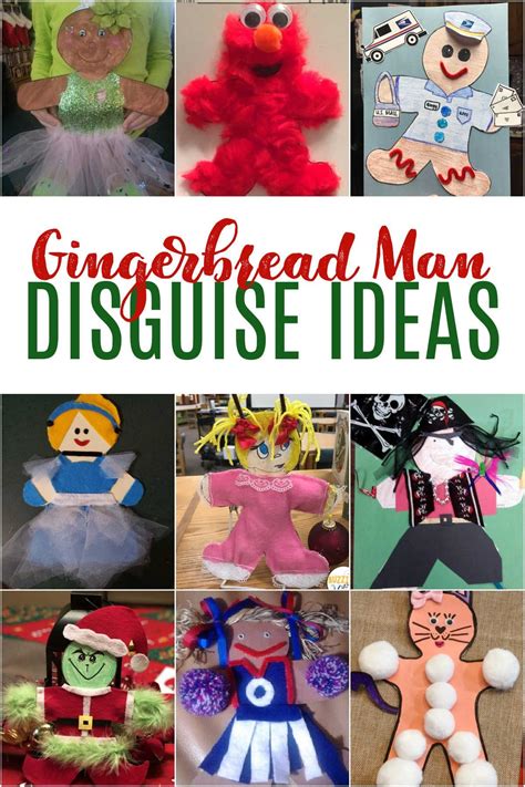 Disguise A Gingerbread Man Artofit