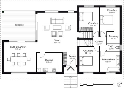 Plan Maison Plain Pied Sous Sol