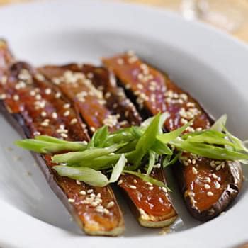 Nasu Dengaku Grilled Eggplant With Sweet Miso Sauce Recipe