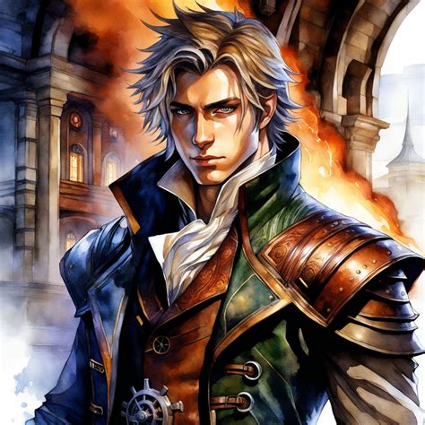 Final Fantasy Male Characters Wallpaper